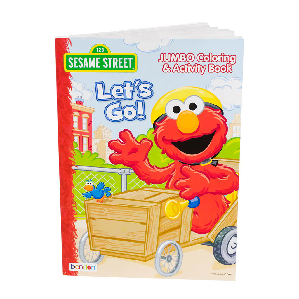 Sesame Street Jumbo Colouring & Activity Book