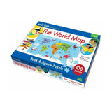The World Map Book and Jigsaw Puzzle