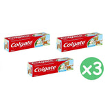 3 x Colgate Kids Toothpaste 2-5 Years Bubble Fruit 50mL