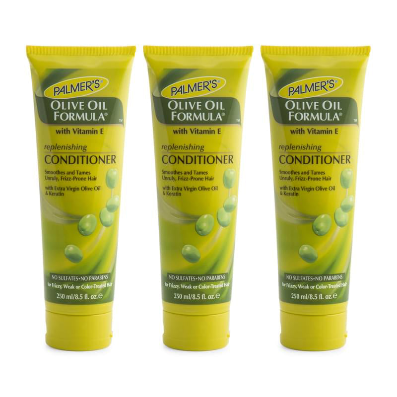 3 X Palmers Olive Oil Formula Replenishing Conditioner 250ml Smooth Sales 5062