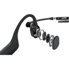 Shokz OpenComm Wireless Bone Conduction Stereo Bluetooth Headset - Black