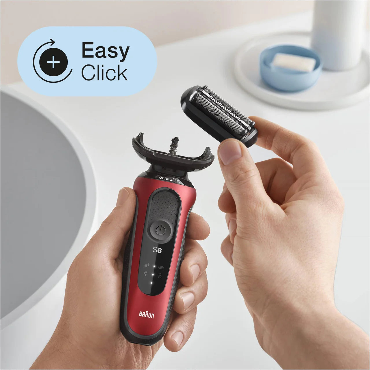 Braun Series 6 Wet & Dry Electric Shaver with AutoSense