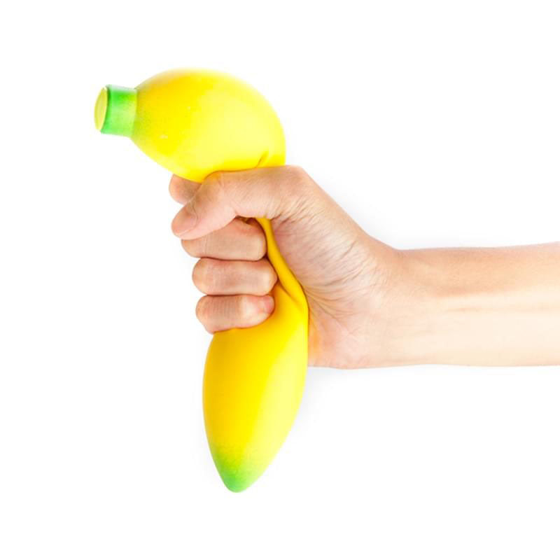 Banana Stress Toy - Yellow/Green