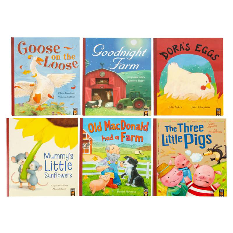 Farmyard Friends Collection 20-Hardcover Book Box Set