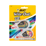 BiC Wite-Out Zap! Correction Tape 2-Pack