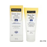 Neutrogena Sheer Zinc Face Dry Touch Sunscreen Lotion SPF50 - 88mL