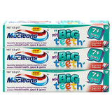 3 x Macleans Big Teeth Toothpaste 7+ Years 63g