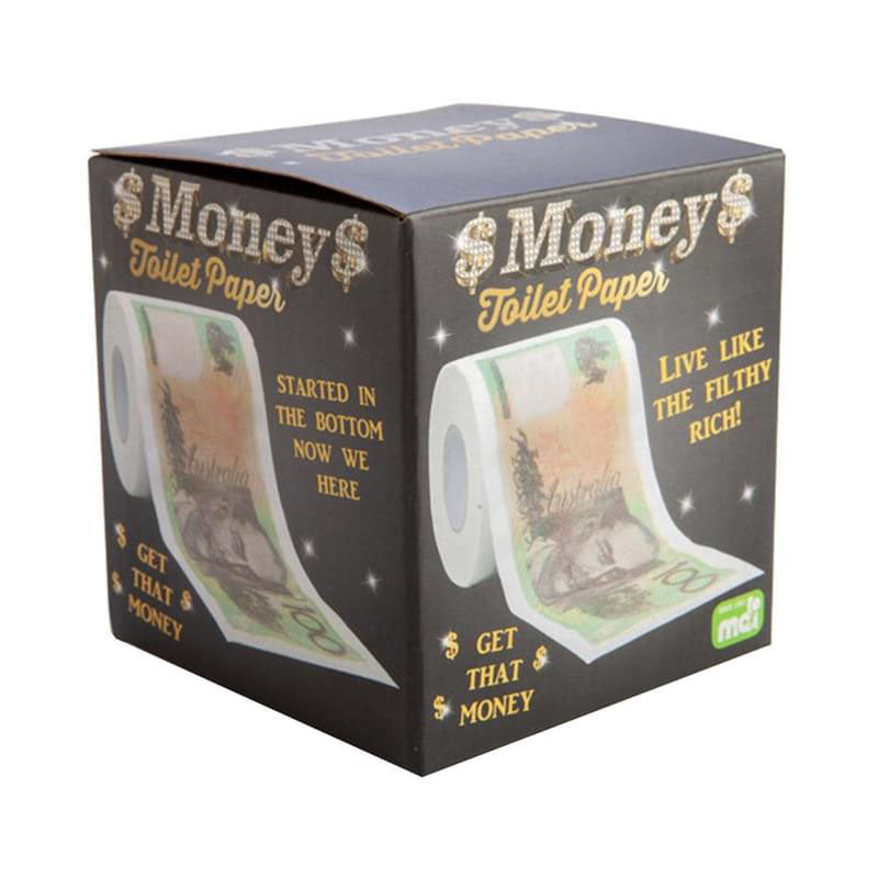 Australian $100 Note Novelty Money Toilet Paper Roll