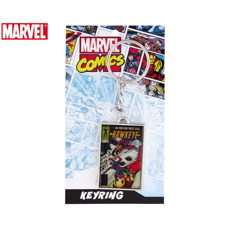 Marvel Comics Block Keyring