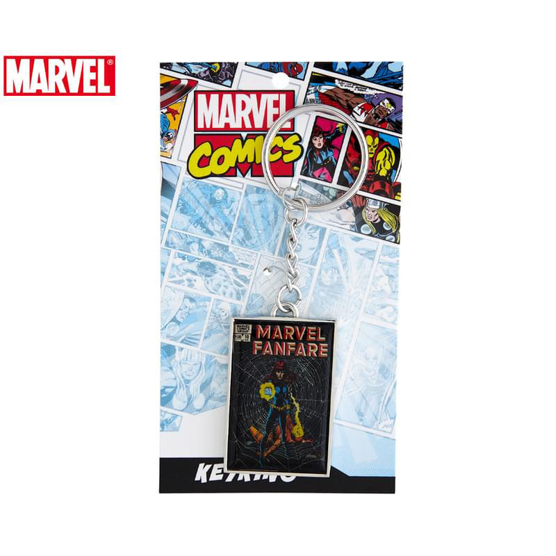 Marvel Comics Block Keyring