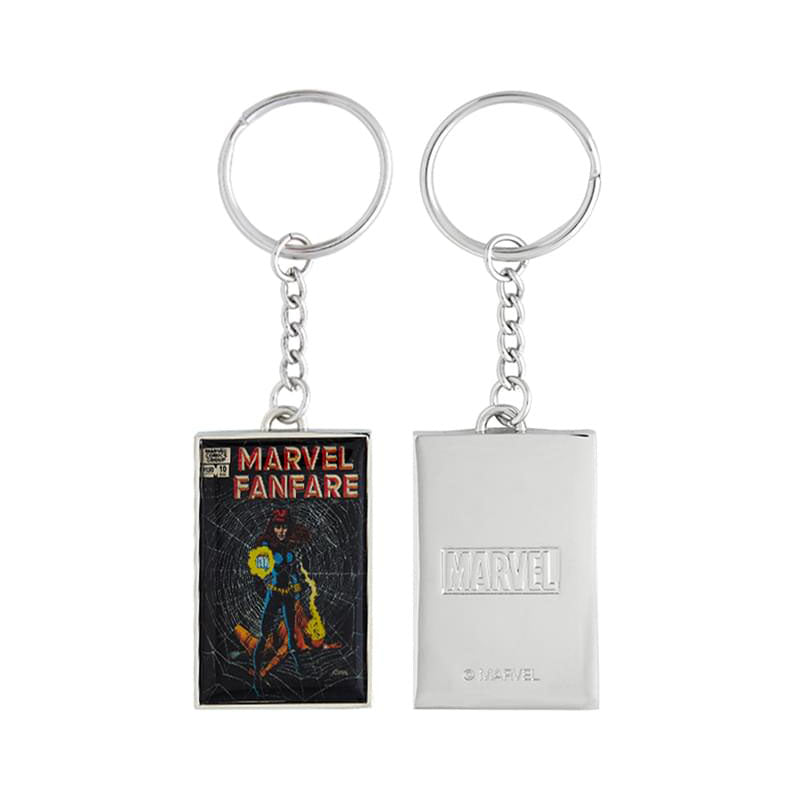 Marvel Comics Block Keyring