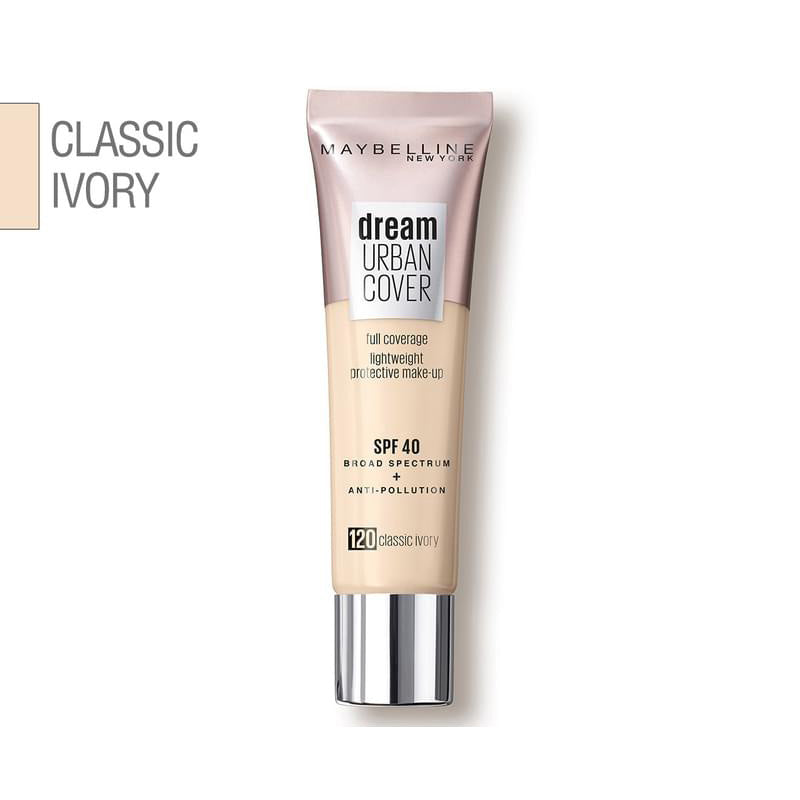Maybelline Dream Urban Cover Liquid Foundation 30mL - Classic Ivory