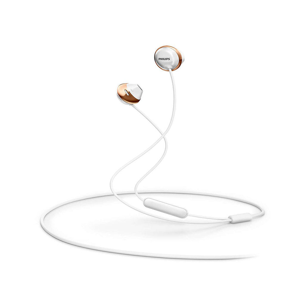 Philips SHE4205WT Flite Hyprlite Headphones/Headset w Mic