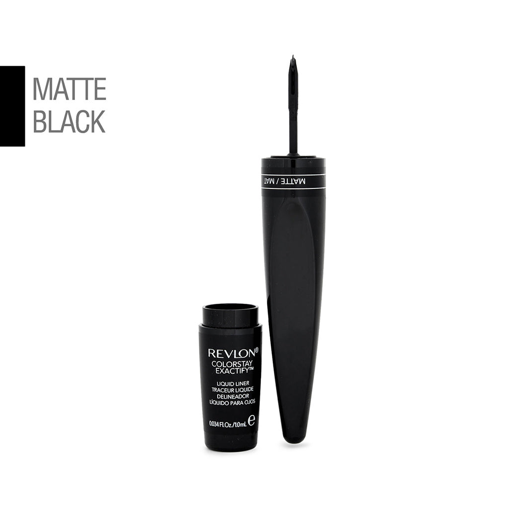 3 Pack x Revlon ColorStay Exactify Liquid Eye Liner - 1ml - Matte Black