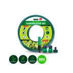 Garden Greens 5 Piece 30 Metre Garden Hose & Connectors All Essentials Set