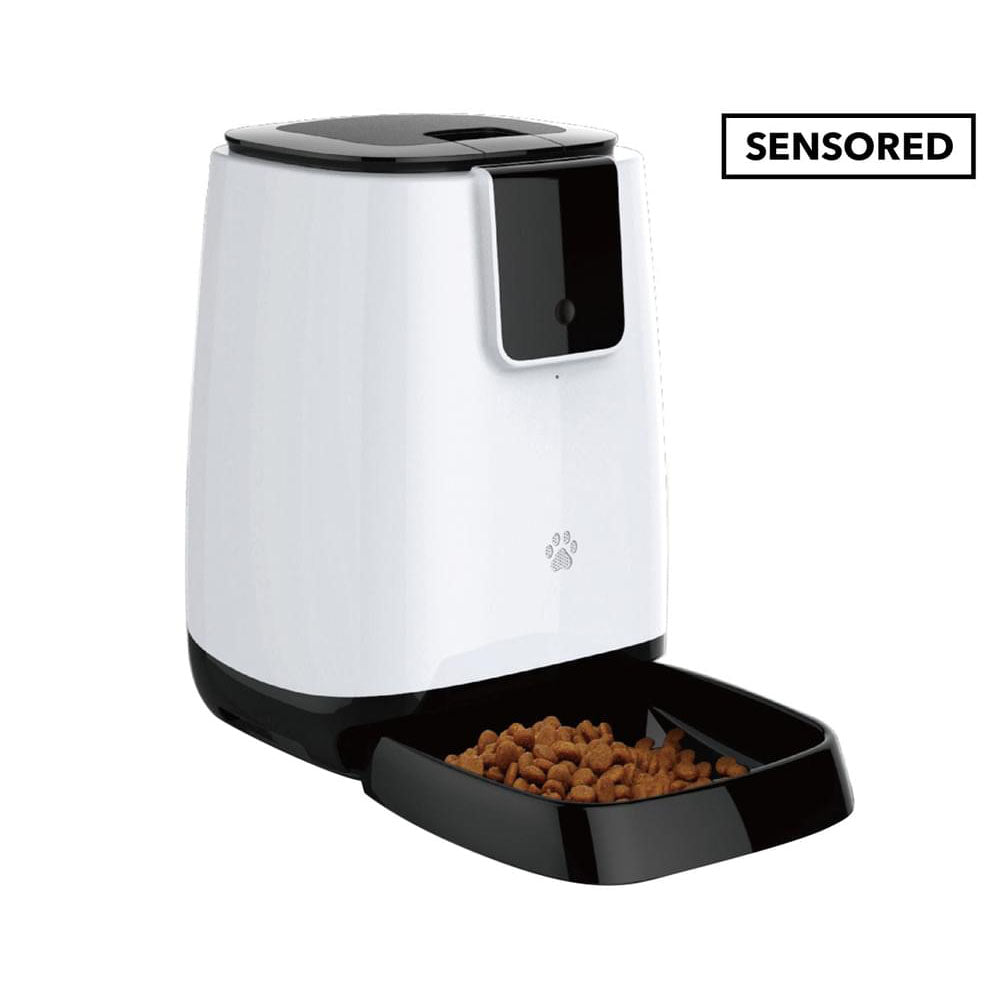 Lenoxx Smart 44cm Auto Feeder Feeding Bowl - White/Black