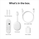 Google Chromecast HD with Google TV - White