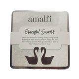 Amalfi Graceful Swans Home Decor Figurines - 2 Pack