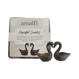 Amalfi Graceful Swans Home Decor Figurines - 2 Pack