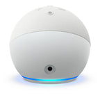 Amazon Echo Dot Smart Speaker with Clock & Alexa 5th Gen - Glacier White
