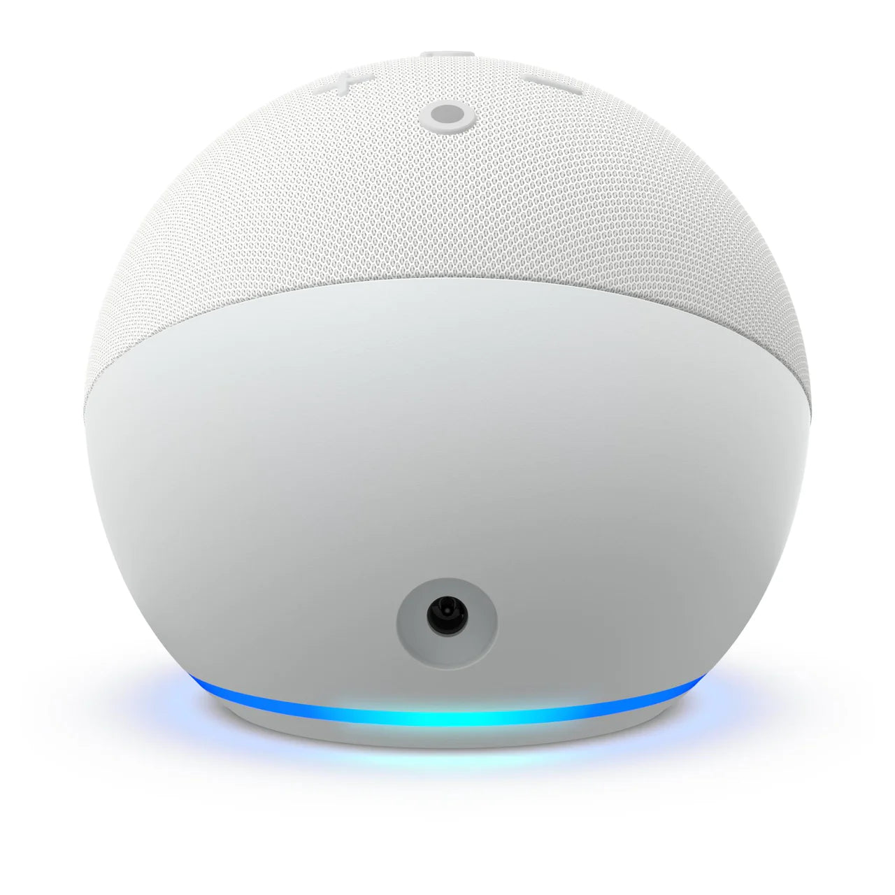 Amazon Echo Dot Smart Speaker with Clock & Alexa 5th Gen - Glacier White