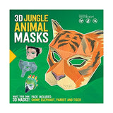 3D Jungle Animal Masks: Designed by Wintercroft
