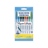 2 x Paper Mate Ballpoint Pen Assorted - 1.0mm - 8 Pack