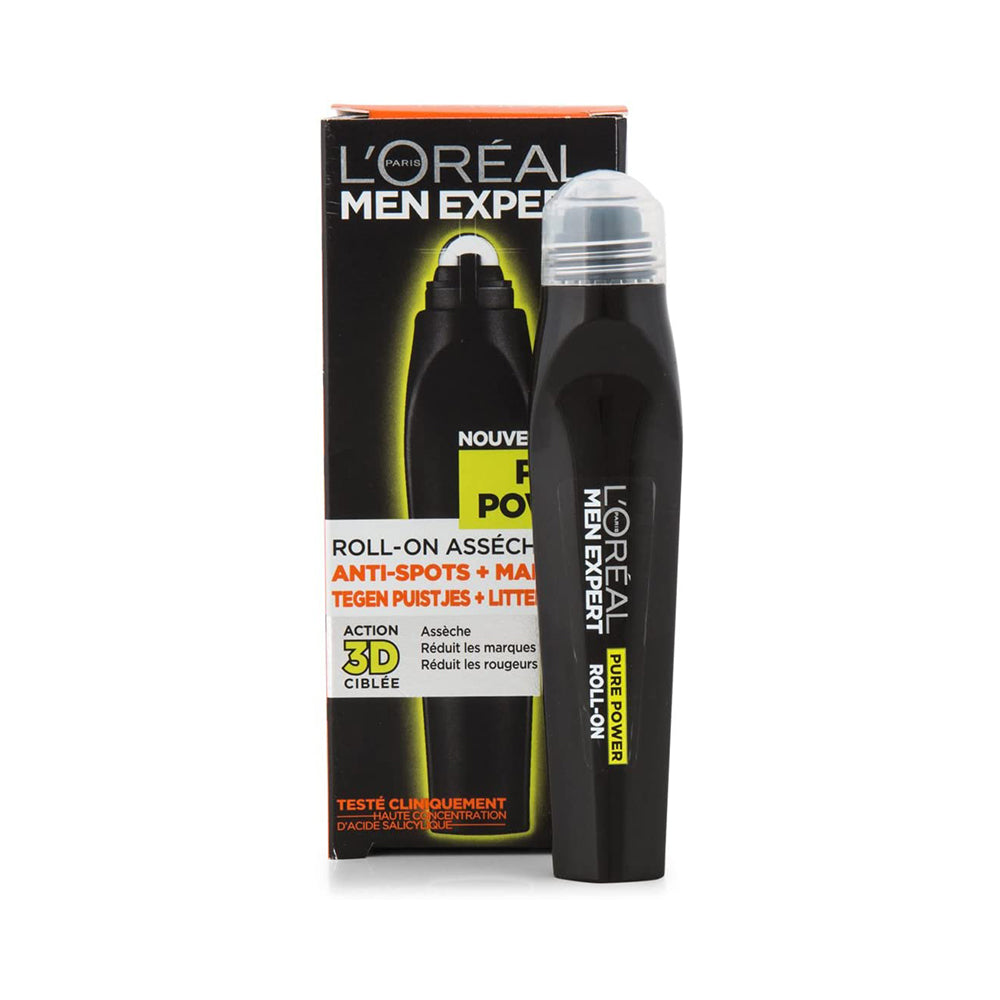 L'Oreal Paris Men Expert: Pure Power Targeting Roll-On - 10ml