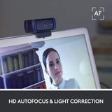 Logitech HD Pro Webcam Black C920