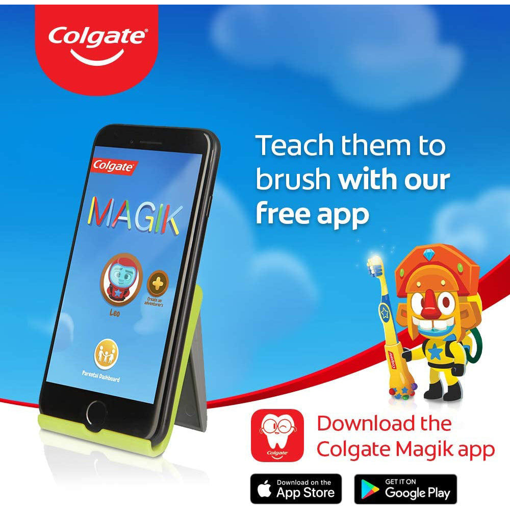 Colgate Magik Smart Toothbrush For Kids 6+ Years