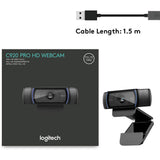 Logitech HD Pro Webcam Black C920