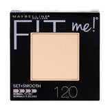 Maybelline Fit Me Set + Smooth Powder Foundation 9g - 120 Classic Ivory