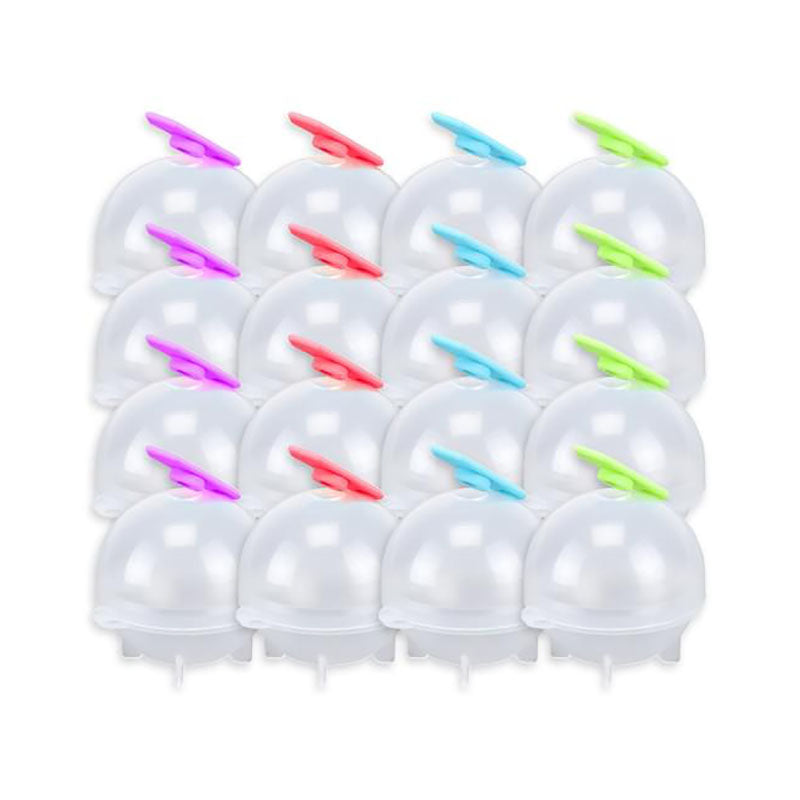 4 x Home Master Sphere Ice Ball Moulds - 5cm - 4 Pack