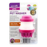 Paws & Claws Pet Grooming Soft Bristles Pet Washer - Assorted