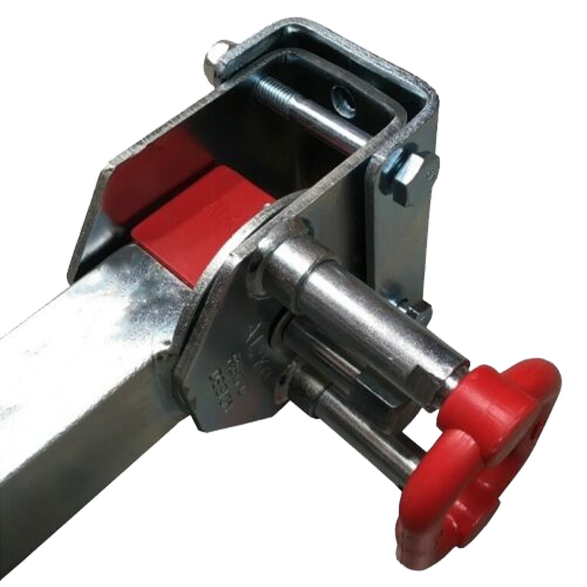 2x AL-KO 590mm Drop Down Stabiliser Leg Corner Fitted with Big Foot