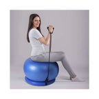 Zen Flex Fitness Training Yoga Ball - Base and Resistance band 65cm/65cm