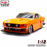 Maisto Tech 1:12 Scale RC Ford Mustang GT 1967 Orange