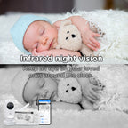 Motorola Ease44CONNECT Wi-Fi Video Baby Monitor with 4.3" HD Color Screen