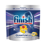 Finish Powerball Quantum Max Dishwashing Tablets - Lemon Sparkle - 36 Pack
