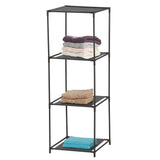 Boxsweden 3-Compartment Storage Shelf - 35x35x102cm