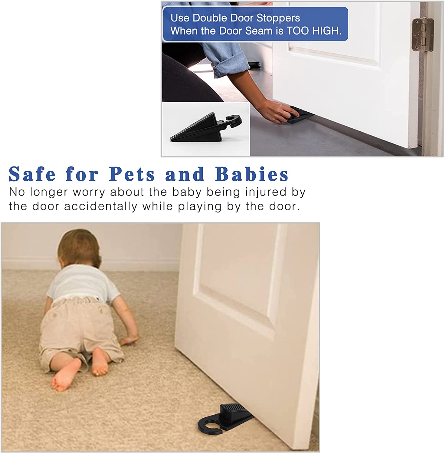 Hook Type Door Stopper Wedge