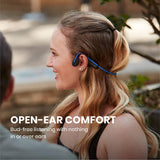 Shokz OpenMove Wireless Bone Conduction Headphones - Blue