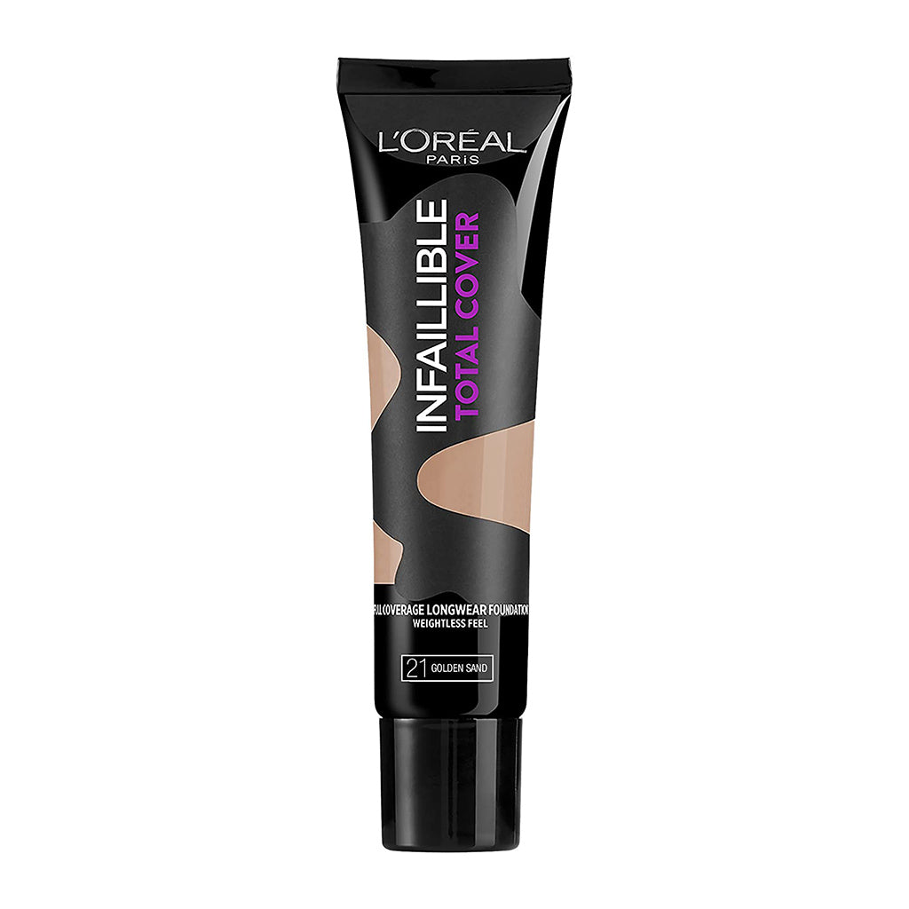 L'Oréal Infallible Total Cover Foundation - 35g - #21 Golden Sand