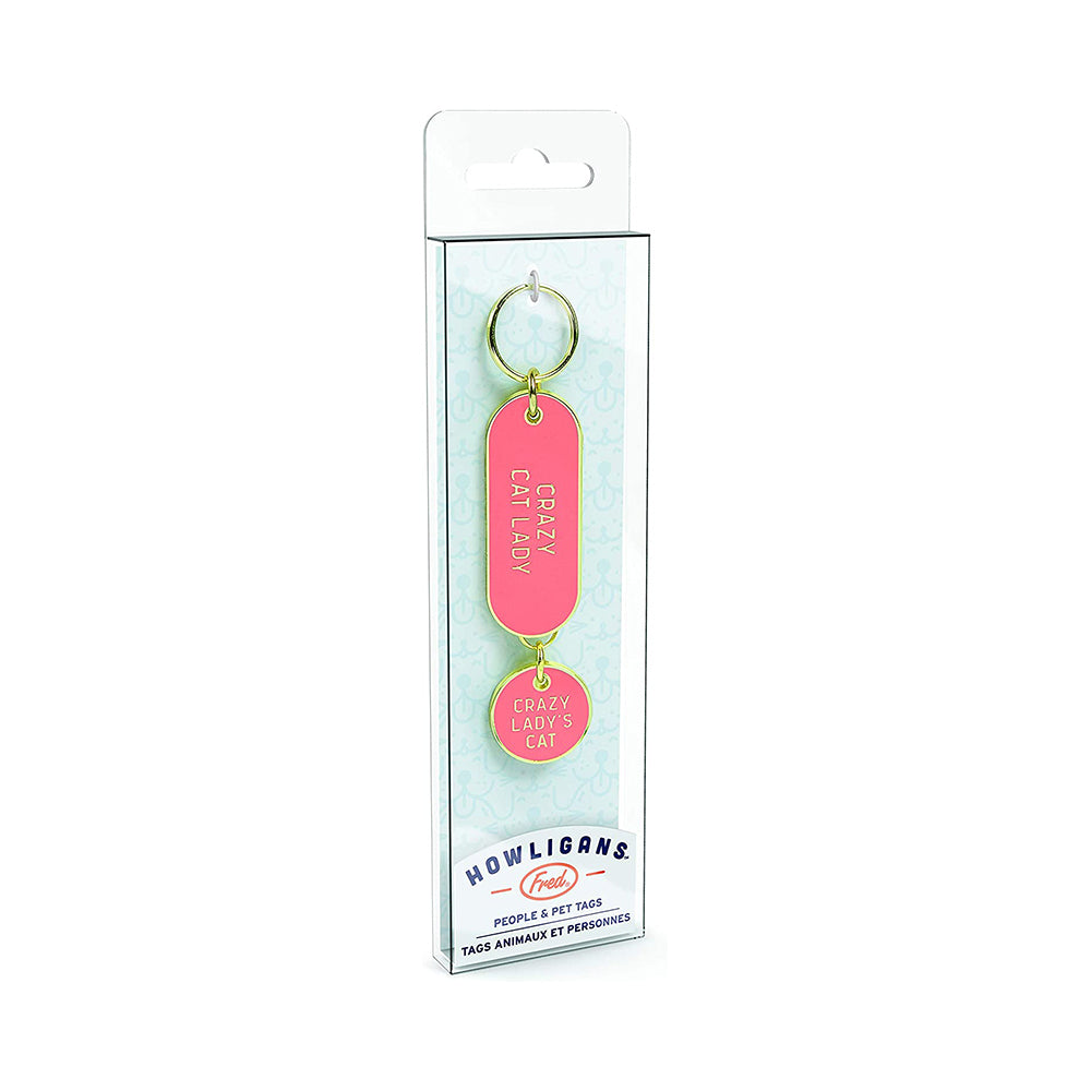 Fred Keychain and Dog Tag Set