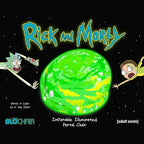 Rick & Morty Inflatable Chair - Illuminated Portal