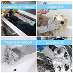 Spiffy Scrub Magic Silicone Scrubbing Gloves