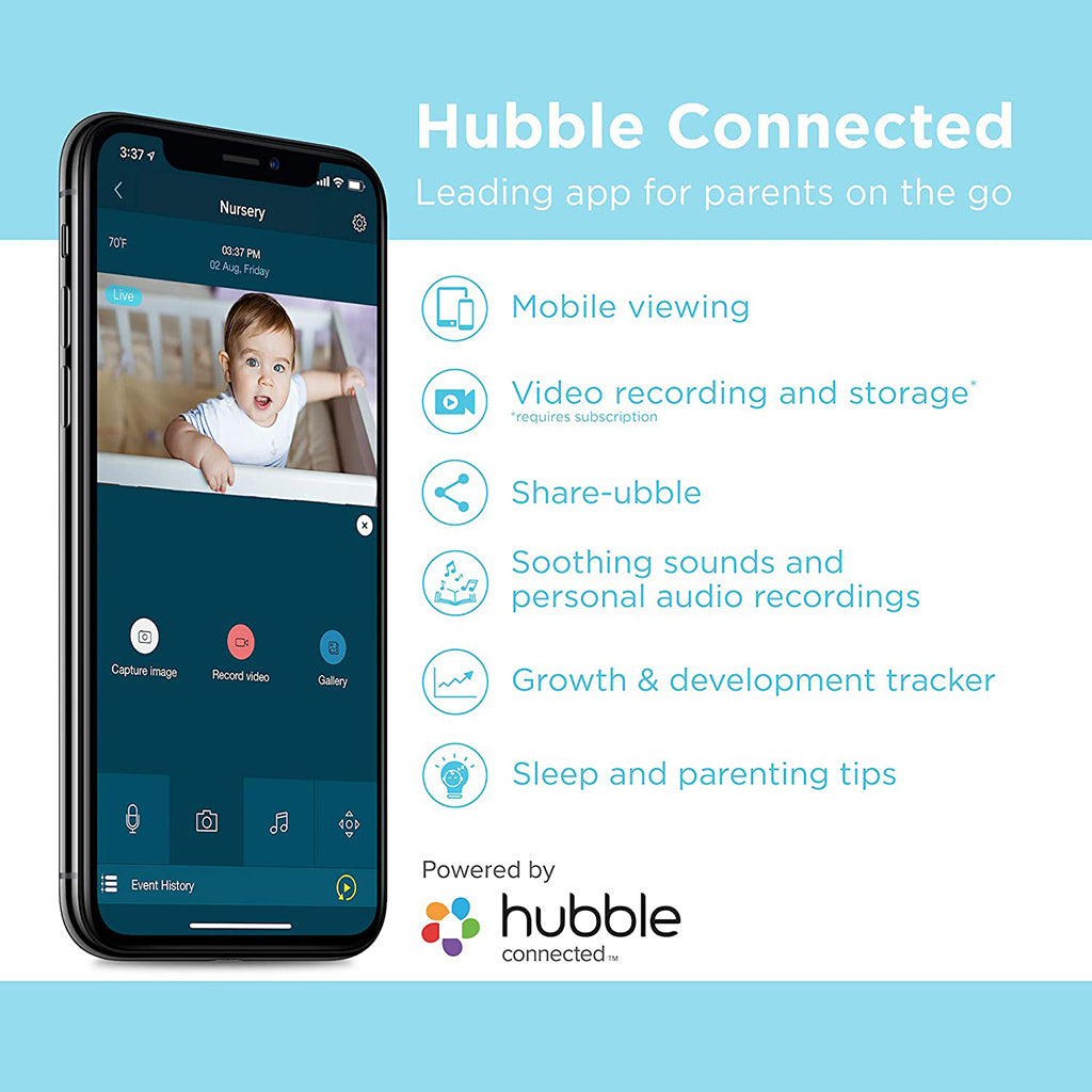 Motorola 2.8" Wifi Baby Video Monitor (MBP667CONNECT)