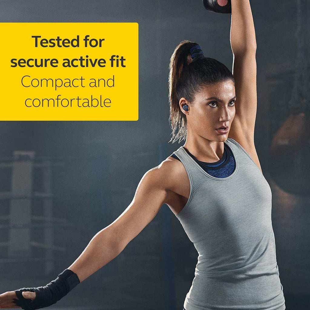Jabra Elite Active 75t Wireless Earbuds with ANC - Navy