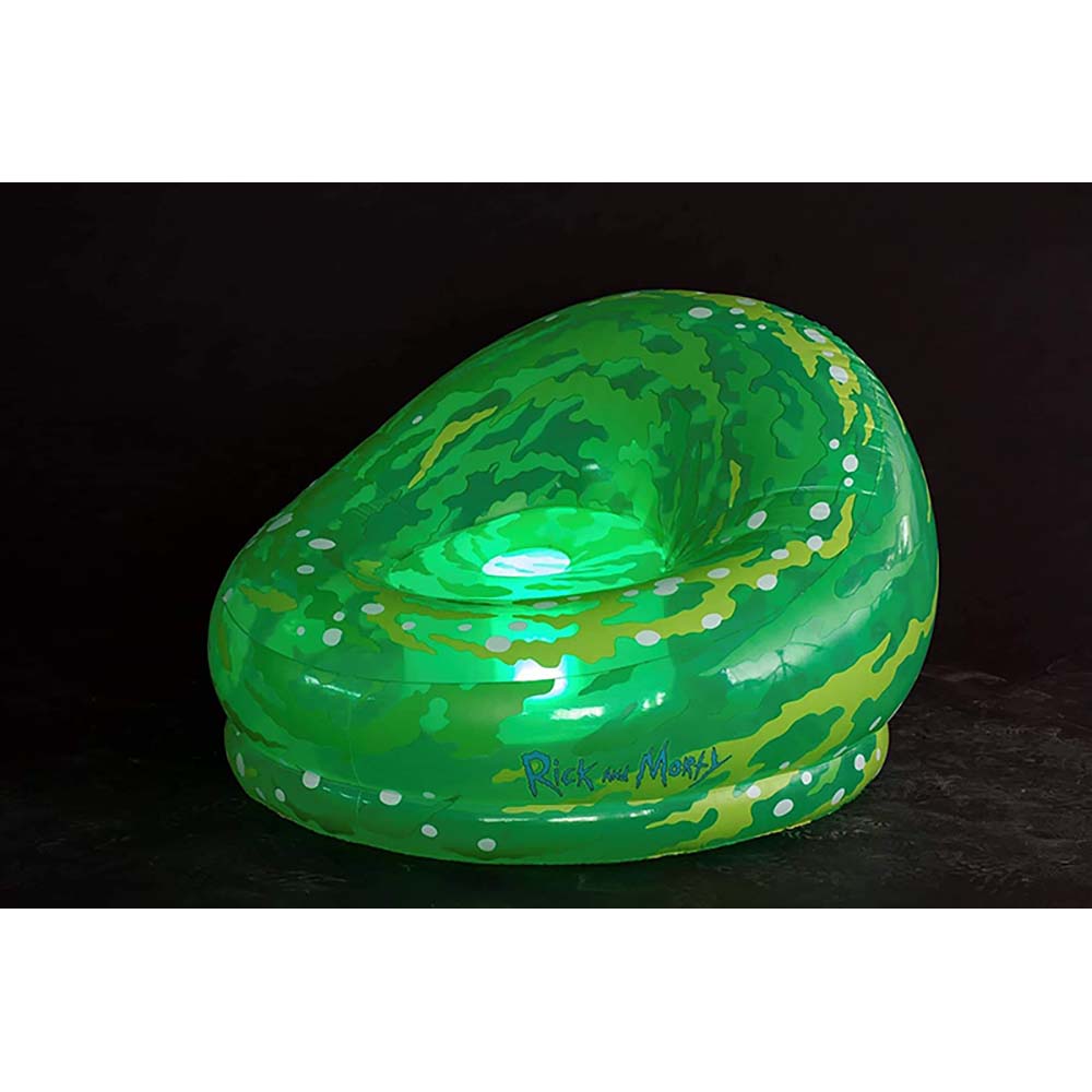 Rick & Morty Inflatable Chair - Illuminated Portal