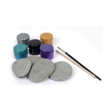 Metallic Rock Painting Box Set